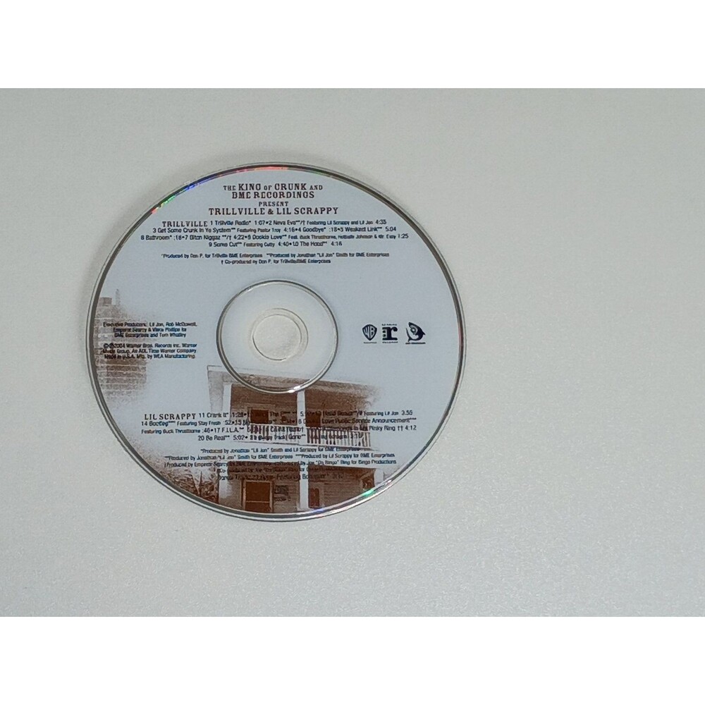 Trillville & Lil Scrappy CD 2004 Crunk Hip Hop Warner Bros.
